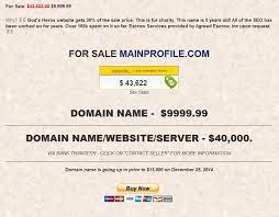 Mainprofile Com Domain Name 9999 99 Valued At 39 484k For Charity Godsheros Domains Domains4charity Paypal Safe Domain Names Domain Registration