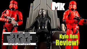 The real metal hilt features design and deco based on kylo ren's iconic lightsaber featured in star wars: Star Wars The Black Series Supreme Leader Kylo Ren Review Youtube
