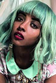 Great Shade Of Green Green Hair Hair Styles Dyed Hair