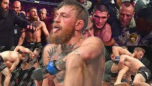 N urmagomedov khabib destroyed conor mcgregor in a historical fight that led to a violent brawl between the two. Mcgregor Unterliegt Khabib Dann Bricht Chaos Aus