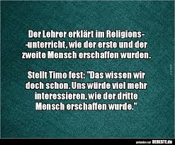 Der Lehrer Erklart Im Religionsunterricht Wie Der Lustige Bilder Spruche Witze Echt Lustig Lustig Witze Spruche
