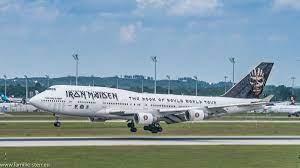 Maybe you would like to learn more about one of these? Ed Force One Fliegerei Iron Maiden Flugzeug