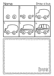 Back To School Directed Drawing Printable Worksheets Kindergarten Drawing Directed Drawing Kindergarten Directed Drawing