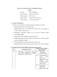 Fungsi dan prinsip kerajinan tekstil. Rpp Prakarya K13 R2016 Kerajinan Serat