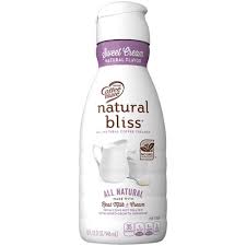 Most coffee creamers list nutrition facts for just one tablespoon. Coffee Mate Natural Bliss Sweet Cream Coffee Creamer 1qt Target