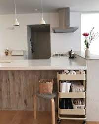 色々使える ikeaのキッチンワゴンが可愛すぎ キナリノ 収納 アイデア キッチンワゴン おしゃれ キッチンワゴン