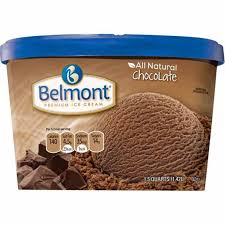 Belmont Premium Ice Cream Premium Ice Cream Ice Cream Natural Chocolate