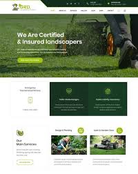 55 Best Gardening And Landscaping Website Templates Freshdesignweb Web Layout Design Website Design Layout Webpage Design