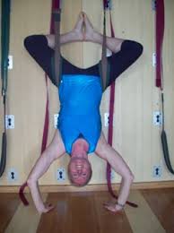 Wall Yoga For A Back Stretching Wrinkle Reducing Yoga High The Daily Downward Dog