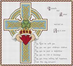 Crochet patterns knitted patterns and sewing. The Wedding Cross Cross Stitch Pattern