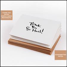 Handwritten Thank You Cards, Thank You Notes with envelopes