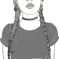 Maybe you would like to learn more about one of these? 41 Images About Chicas Blanco Y Negro On We Heart It See More About Art Drawing And Outline