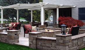 Maybe you would like to learn more about one of these? Stamped Concrete Fire Pit With Seating Concrete Craft