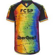 Pauli diy jerseys, which is the first sustainable jersey in the league, will be in may 2021 at the end of the current season or latest in 2021/2022 and we can hardly wait. Hummel Fc St Pauli Rainbow 19 20 Jersey S S Kids Multi Colour Hummel Fr