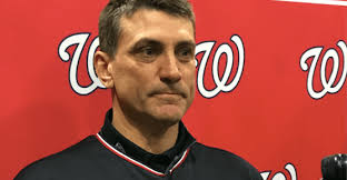 Washington Nationals' first base coach Tim Bogar has big shoes to fill...