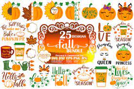 Download Fall Svg Bundle Autumn Svg Bundle Pumpkin Svg Didiko Designs