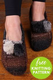 Knitting socks is one of the best reasons to learn knitting. Gina Chunky Slipper Socks Free Knitting Pattern Blog Nobleknits