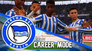 The home, away, third and goalkeeper nike kits of hertha bsc berlin that play in bundesliga of germany for the season 19/20 for fifa 16, fifa 15 and fifa 14, in png and rx3 format files + minikits and logos. Top Of The League Fifa 21 Hertha Berlin Career Mode 36 Youtube