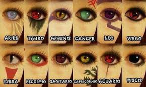 Naruto Zodiac Eye Color Facts Eye Color Trendy Eyeshadow