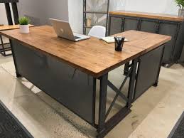 Does the l shaped desk get assembled or am i going to be stuck putting everything together in my office? Executive Carruca Office Desk Single Or L Shape Etsy Home Office Furniture Desk Office Desk Designs Industrial Office Furniture