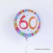 See more ideas about happy birthday, happy birthday greetings, happy birthday pictures. 60th Birthday Balloon Floral Roundabout Worcester Worcestershire