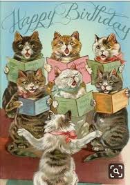 Pin By Freda Siefert On Birthday In 2020 Happy Birthday Cat Happy Birthday Vintage Cat Birthday Wishes