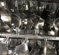 Single Shaft Paddle Mixer-Mixing Powders, Granules, Pastes