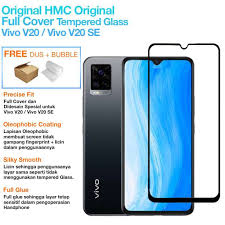 Dan tahukah kamu, jika kerugian dari kehilangan smartphone itu tidaklah seberapa, di. Jual Original Hmc Full Cover Tempered Glass Vivo V20 Se Vivo V20 Anti Gores Screen Guard Protector Temper Glass Terbaru Juni 2021 Blibli