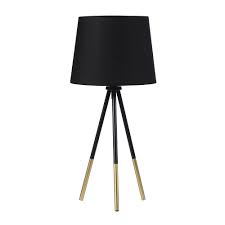Ore International 20 In Matte Black And Gold Devon Metal Tripod Leg Table Lamp In 2020 Lamp Gold Table Lamp Tripod Table Lamp