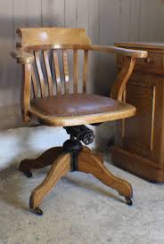 Vintage Oak 1930s Adjustable Desk Office Chair Antiques Atlas Vintage Office Chair Antique Desk Chair Wooden Desk Chairs