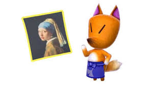 Also, the fake has a strange key taped to the back. Haunted Art In Animal Crossing New Horizons Gamer Tweak