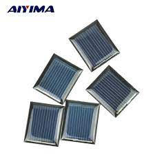 Aiyima 10pcs Mini Solar Panels 1v 80ma 30 25mm Solar Cells For Diy Scientific Experiment Review Solar Panels Mini Solar Panel Solar Energy Panels