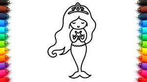 Dibujos De Sirenas Para Colorear