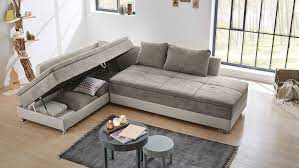 Vorteil dieses giganten ist der große komfort in der liegeposition. Wohnlandschaft R Modena Sofa Dauerschlafer In Greige 7 Zonen Tfk