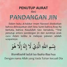 Doa memakai pakaian dan membuka pakaian. Penutup Aurat Dari Pandangan Jin Sayidahnapisahdotcom
