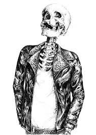 Illustration Skeleton Art Skull Art Art