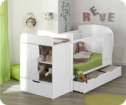 Lit Bebe Evolutif Jooly Blanc Lit Bebe Chambre Bebe Meuble Lit Evolutif