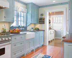 What Color Should You Paint Your Kitchen Cabinets Sound Finish Blog Light Blue Kitchens Blue Kitchen Walls Home