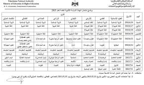 سوف تعلن جميع مديريات التربية والتعليم متمثلة في وكيل وزارة التربية والتعليم جدول امتحانات الصف الثالث الإعدادي بعد اعتمادها من السيد المحافظ والتي تبدأ مطلع يونيو 2021 لغالبية المحافظات. ÙÙ„Ø³Ø·ÙŠÙ† Ø¬Ø¯ÙˆÙ„ Ø§Ù…ØªØ­Ø§Ù†Ø§Øª Ø§Ù„Ø«Ø§Ù†ÙˆÙŠØ© Ø§Ù„Ø¹Ø§Ù…Ø© Ø§Ù„ØªÙˆØ¬ÙŠÙ‡ÙŠ 2015 Ø¨ÙˆØ§Ø¨Ø© Ø§Ù„Ø¥ØªØ¬Ø§Ù‡ Ø§Ù„Ø´Ø§Ù…Ù„Ø©