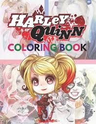 Choose how you want to paint. Harley Quinn Coloring Book Harley Quinn Coloring Book For Adults Great Starter Book With Fun Easy And Relaxing Coloring Pages 50 Pages 8 5 Paperback The Last Bookstore