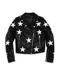 Blanknyc Girls Vegan Leather Star Patch Moto Jacket Big Kid Black Kids Leather Jackets Leather Jacket Girl Big Kids