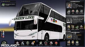 Berbagai livery bus simulator indonesia part 4 semua aja from www.semuaja.com. Green Line Dd With Sticker Update For 1 30 Ets 2