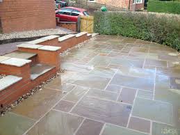 Raj Green Indian Stone Patio Garden Design Patio Garden Small Gardens