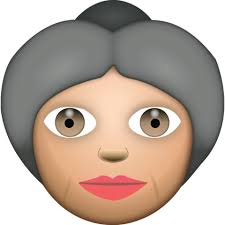 White Grandma Emoji Emoji Cool Emoji Emoji Symbols