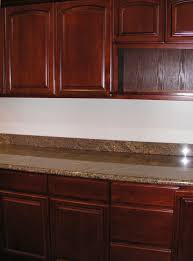 modern cherry red kitchen cupboards