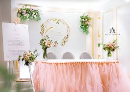 台北婚佈 andew renio 台北翡麗詩莊園 天翼廳 台北婚佈arlis flower 婚禮佈置 婚佈價格 婚佈推薦 wedding