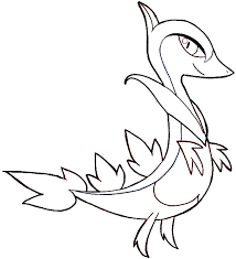 Pypus is now on the social networks, follow him and get latest free coloring pages and much more. Snivy Coloring Pages Coloring Home