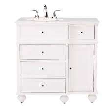 Browse waterfront homes currently on the market in hampton bays ny matching waterfront. Home Decorators Collection Hampton Harbor 36 In W X 22 In D Bath Vanity In White With Natural Marble Vanity Top In White Bf 25097 Wh The Home Depot