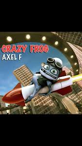 Crazy Frogs By Axel F Frog Wallpaper Weird Songs Frog Song