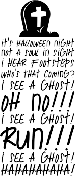 Maybe you would like to learn more about one of these? Halloween Song Wall Sticker Tenstickers